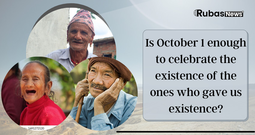 Is October 1 enough to celebrate the existence of the ones who gave us existence?