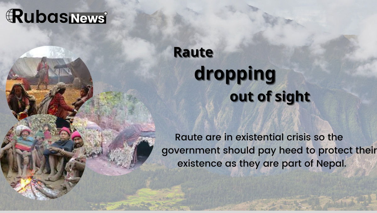 Raute dropping out of sight