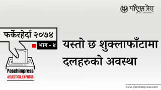 फर्केरहेर्दा २०७४ : यस्तो छ शुक्लाफाँटामा दलहरुको अवस्था