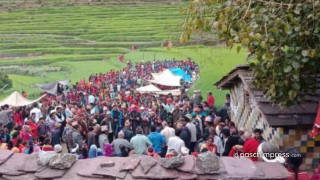 बैतडीको तल्लो स्वराड तिताबैमा लाग्ने फागु मेला (तिताबैकी फागु)
