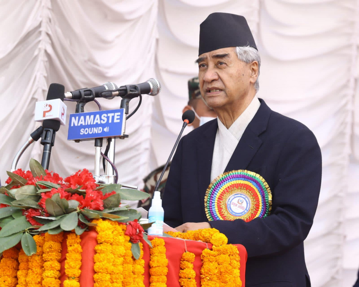 निर्वाचन सम्पन्न गराउन सबैको सहयोग आवश्यक छ : प्रधानमन्त्री