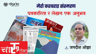 पत्रकारिता र लेखन एक अनुभव