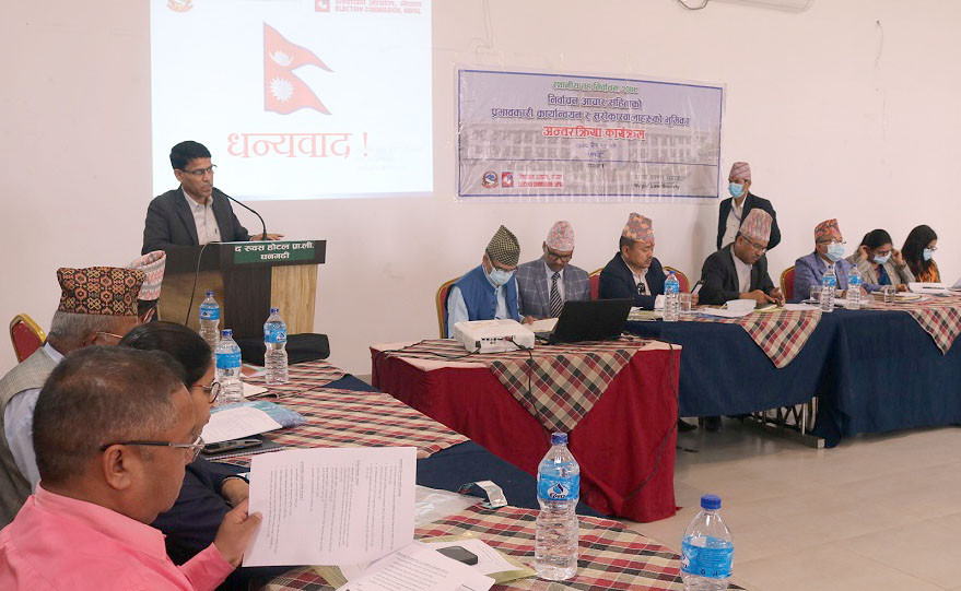 सरकार निर्वाचन आचारसंहिताको पालना गर्न प्रतिबद्ध छ : मुख्यमन्त्री भट्ट