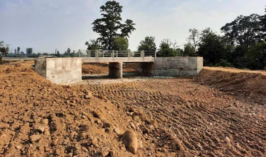 बगेन नहरमा पानी, ८७ प्रतिशत निर्माण अधुरै