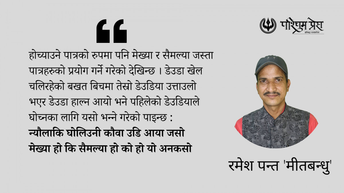 चर्चित लोकपात्र मेख्या र सैमल्या