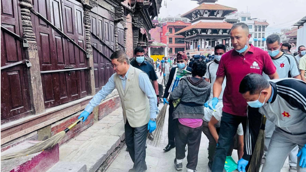 पर्यटन प्रवद्र्धनका लागि सरसफाइ