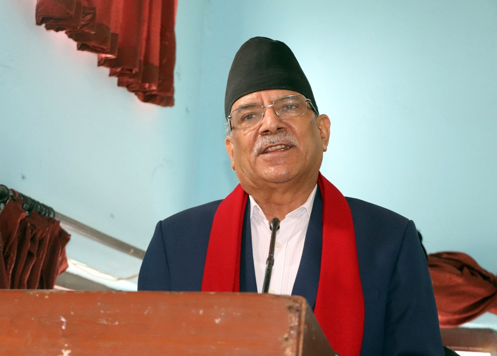 लोकतन्त्र, संविधान र राष्ट्रको रक्षा पहिलो प्राथमिकताः अध्यक्ष दाहाल