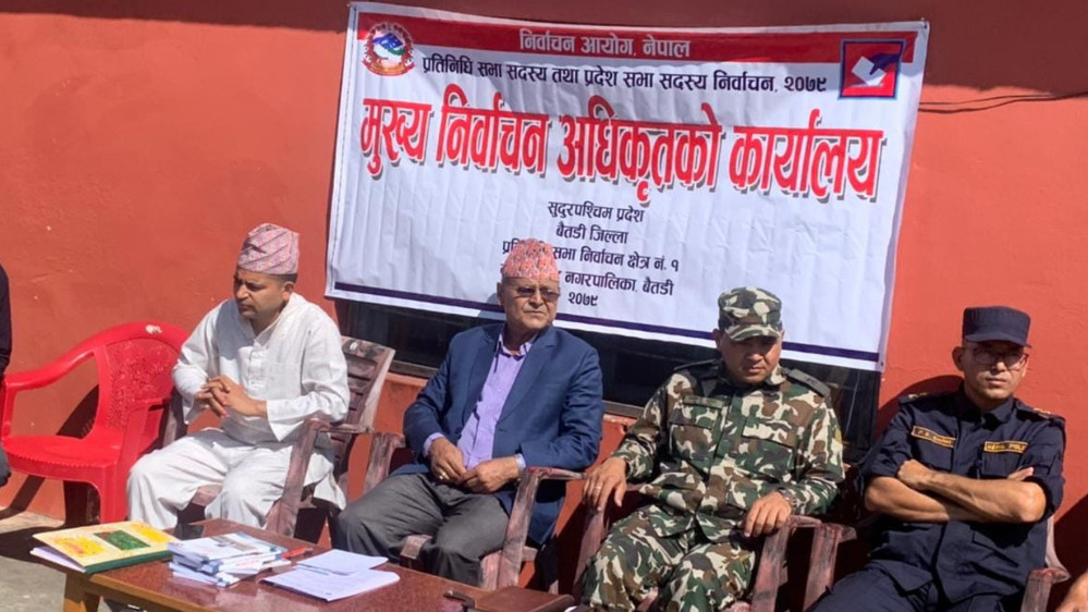 बैतडीमा उम्मेदवारी दर्ताका लागि दलहरूलाई छुट्टाछुट्टै समय
