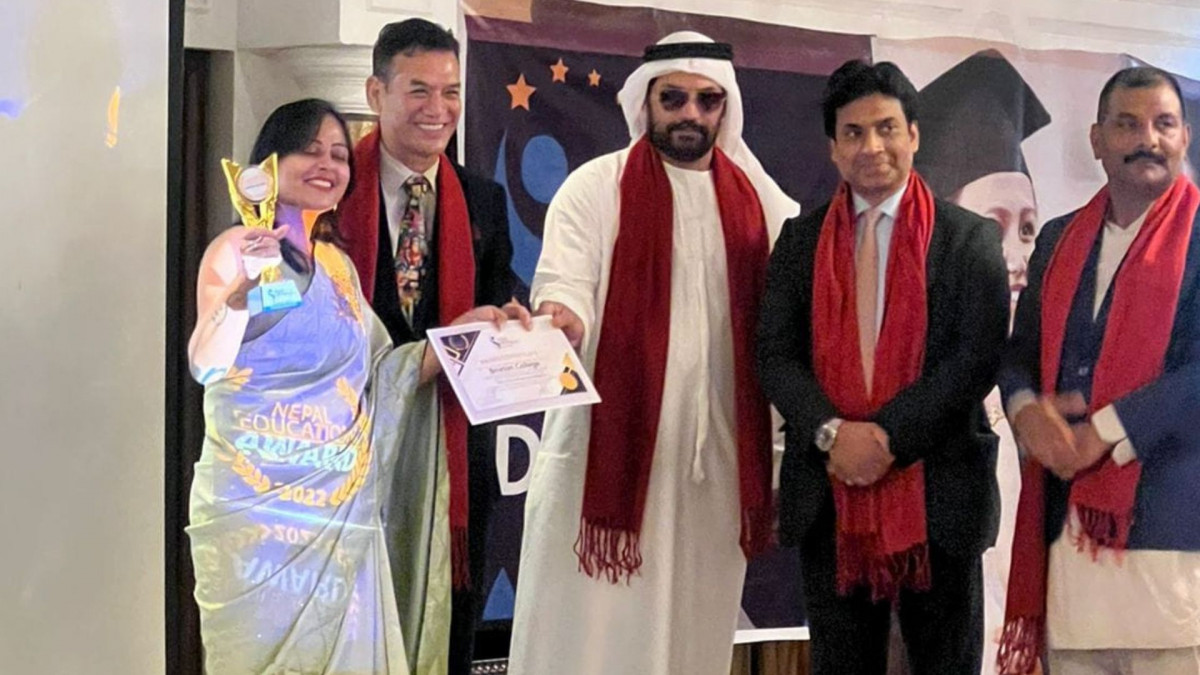 ब्रिक्सटन कलेजलाई दुबईमा दुई अर्वाड