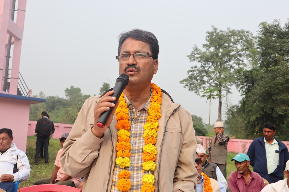 चुरे क्षेत्रमा धार्मीक पर्यटकिय सडक,सुकुम्बासीलाई छिट्टै लालपूर्जा  : नेता साउँद