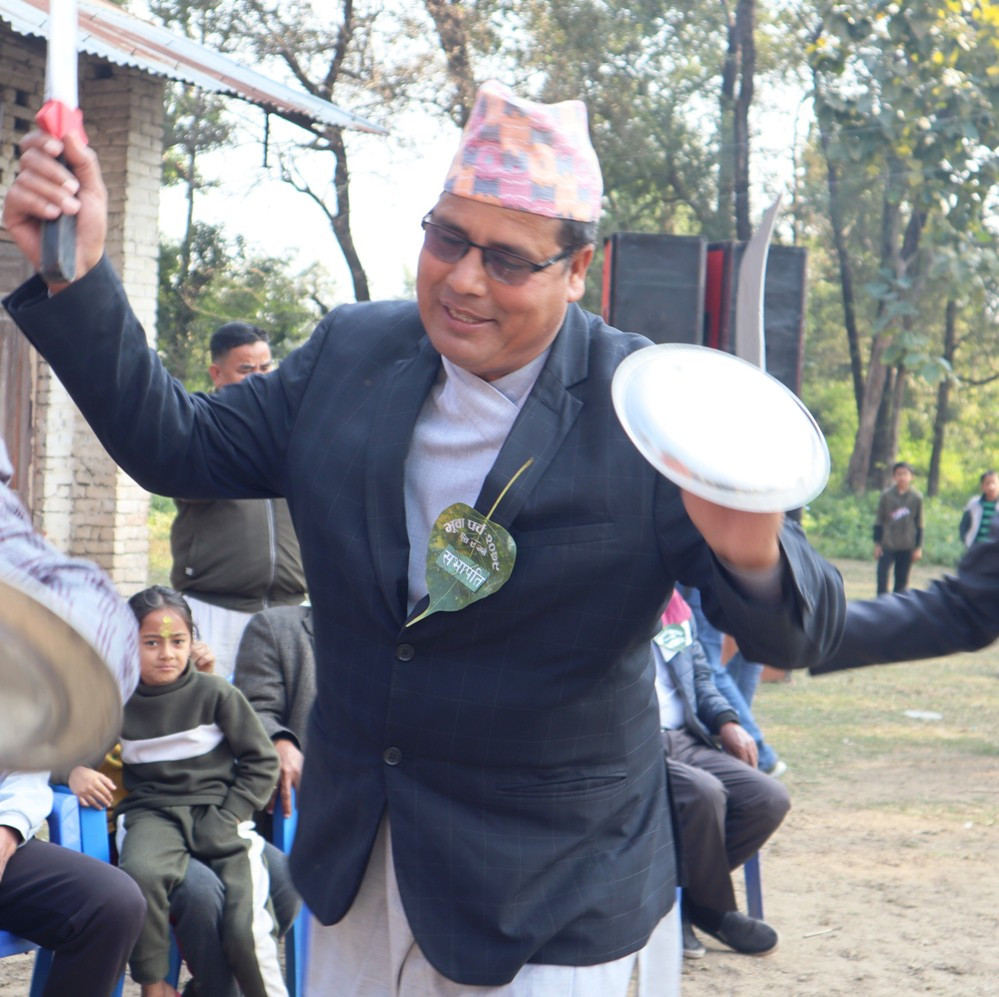 लक्ष्मण अधिकारी : जसले कञ्चनपुरमा ४२ वर्षपछि भुवा पर्व जगाए