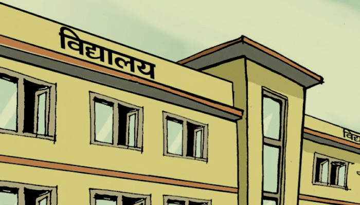 डोटीको एक विद्यालयमा तोडफोड