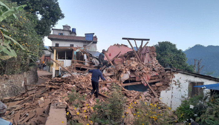 भूकम्पबाट मृत्यु हुनेको संख्या १५७ पुग्यो, २०२ घाइते
