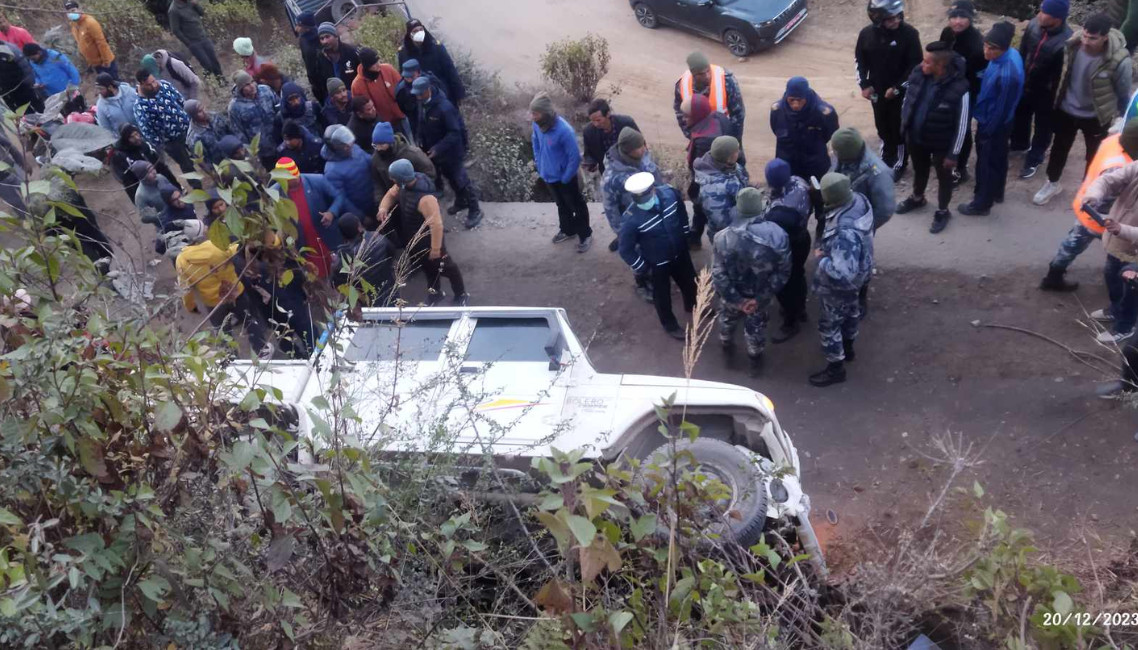 डडेल्धुरामा जिप दुर्घटनाः घाइते एक जनाको मृत्यु