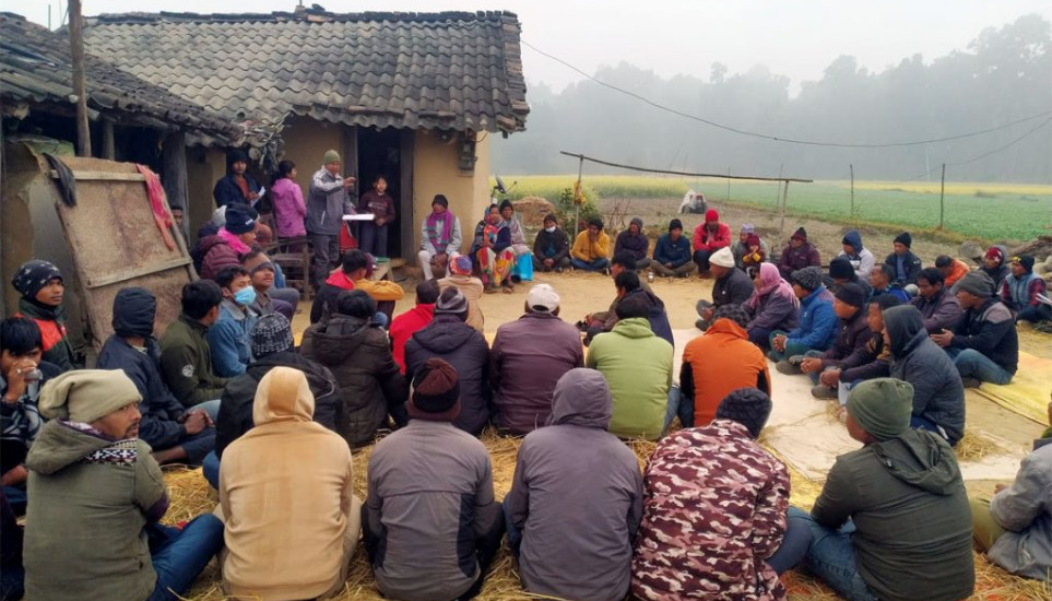 गाउँका बडघर भल्मन्साका नेतृत्वमा महिला न्यून
