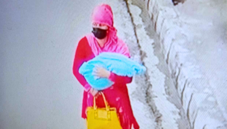 प्रसूति गृहबाट हराएको शिशु भक्तपुरको काँडाघारीमा फेला