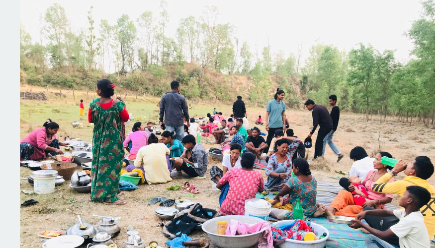 कैलालीका थारु समुदायमा भजहरको रौनक