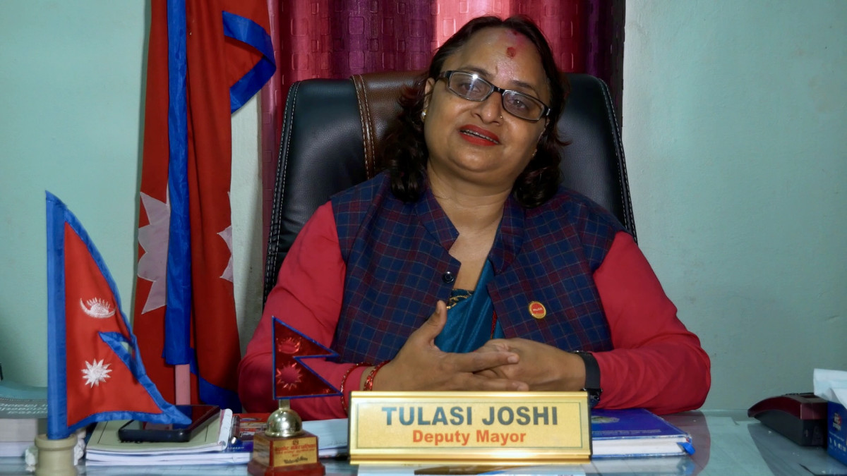 झगडा मिलाउँदै उपमेयर बनिन् तुलसी