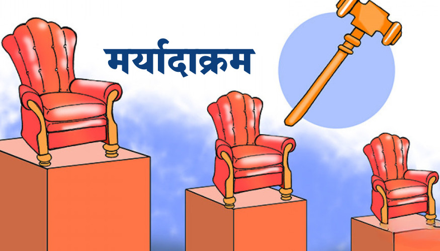 मर्यादाक्रम विवाद: को ठूलो?