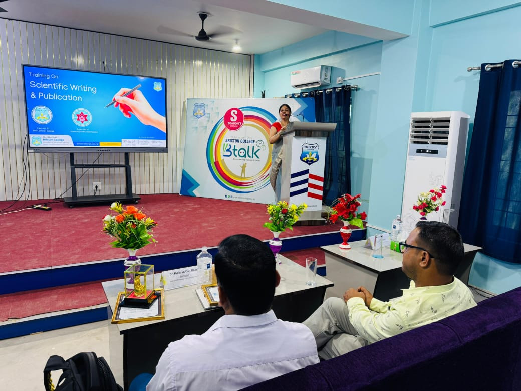 ब्रिष्टन कलेजमा वैज्ञानिक लेखन तथा प्रकाशन सम्बन्धी ३ दिने तालिम सम्पन्न